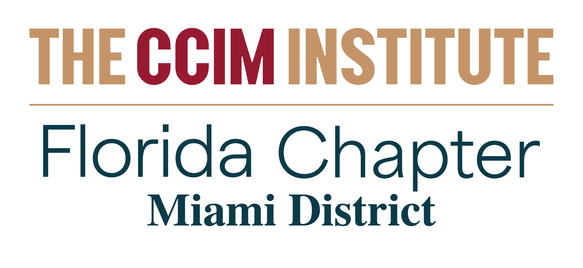 CCIM Miami District Logo
